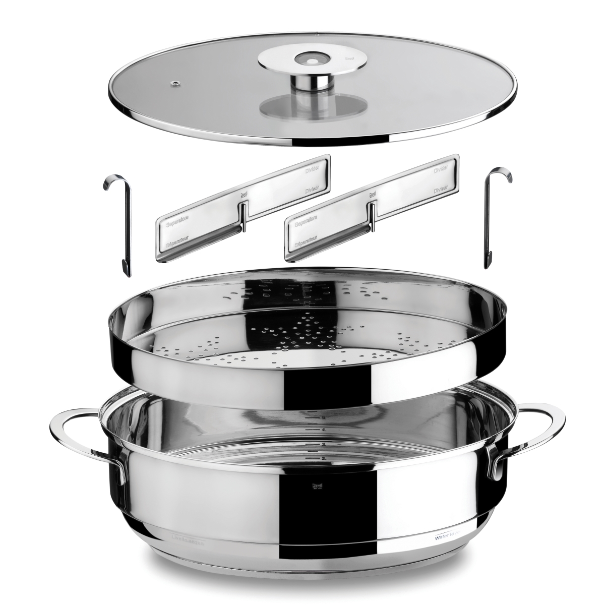 30156340 Oval Deep Casserole With Lid & Grill
