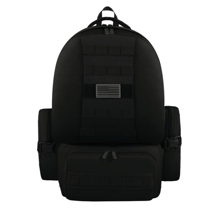Rt508-bk Tactical Utility Backpack, Black