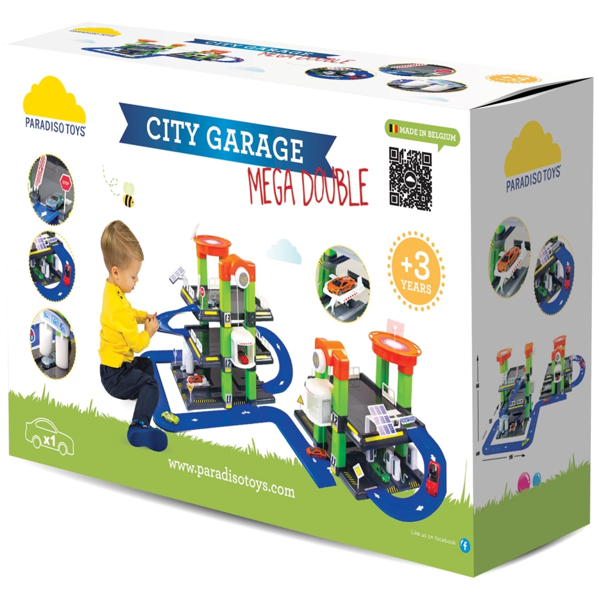 PT00145 Double Mega City Garage Playset PT00145