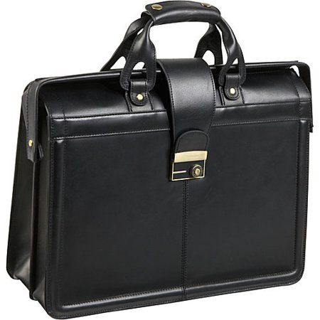 2900-0 Apc Legal Leather Executive Briefcase, Black