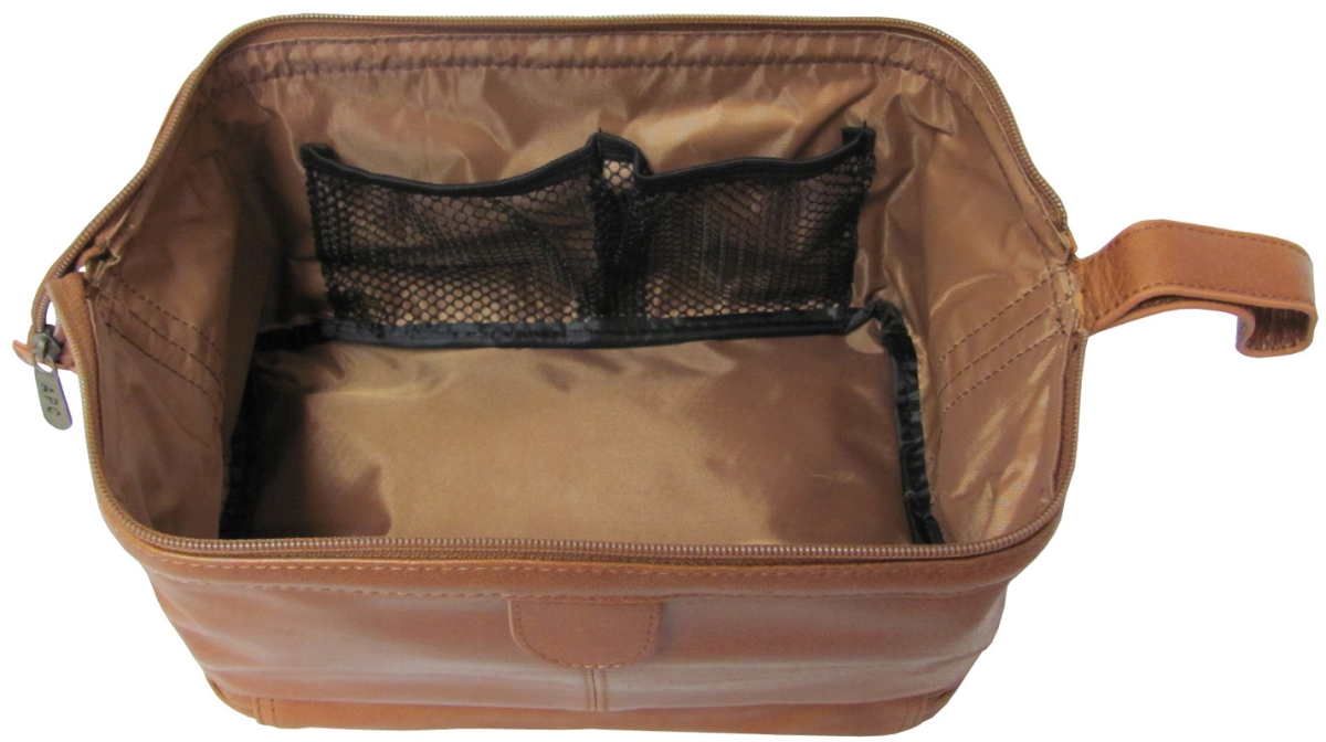 Picture of Amerileather 26-2 Amerileather Leather Toiletry Bag, Brown