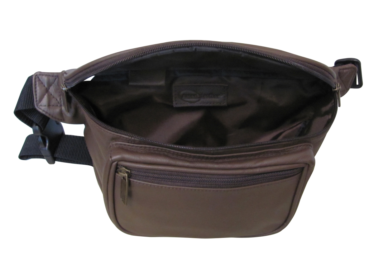 Picture of Amerileather 7320-4 Jumbo Size Leather Fanny Pack
