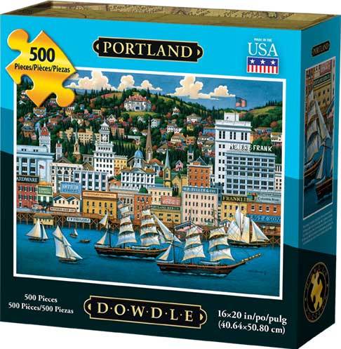 00006 16 X 20 In. Portland Jigsaw Puzzle - 500 Piece