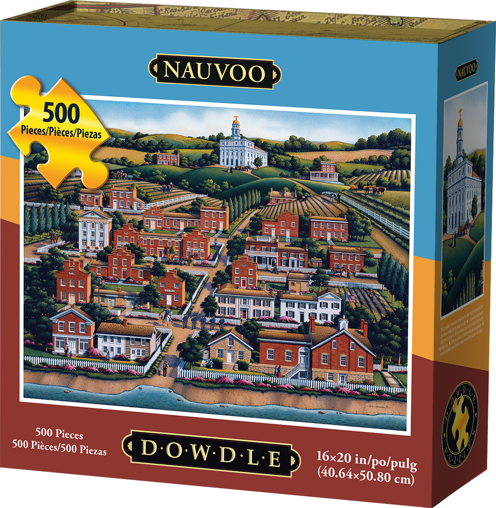 00011 16 X 20 In. Nauvoo Jigsaw Puzzle - 500 Piece