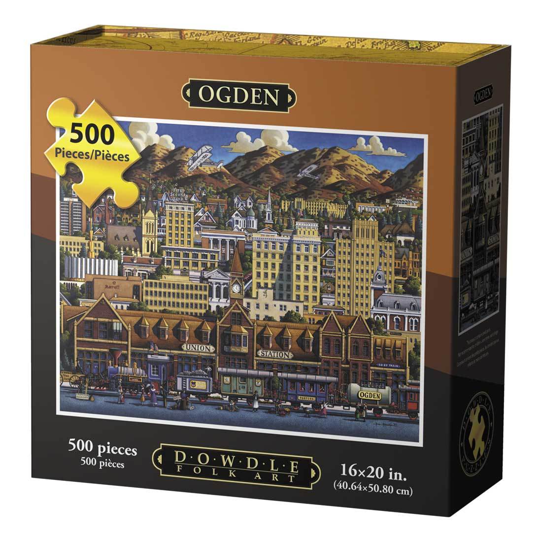 00012 16 X 20 In. Ogden Jigsaw Puzzle - 500 Piece