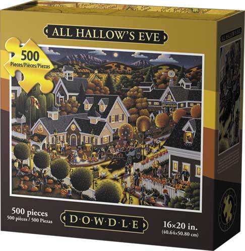 00020 16 X 20 In. All Hallows Eve Jigsaw Puzzle - 500 Piece