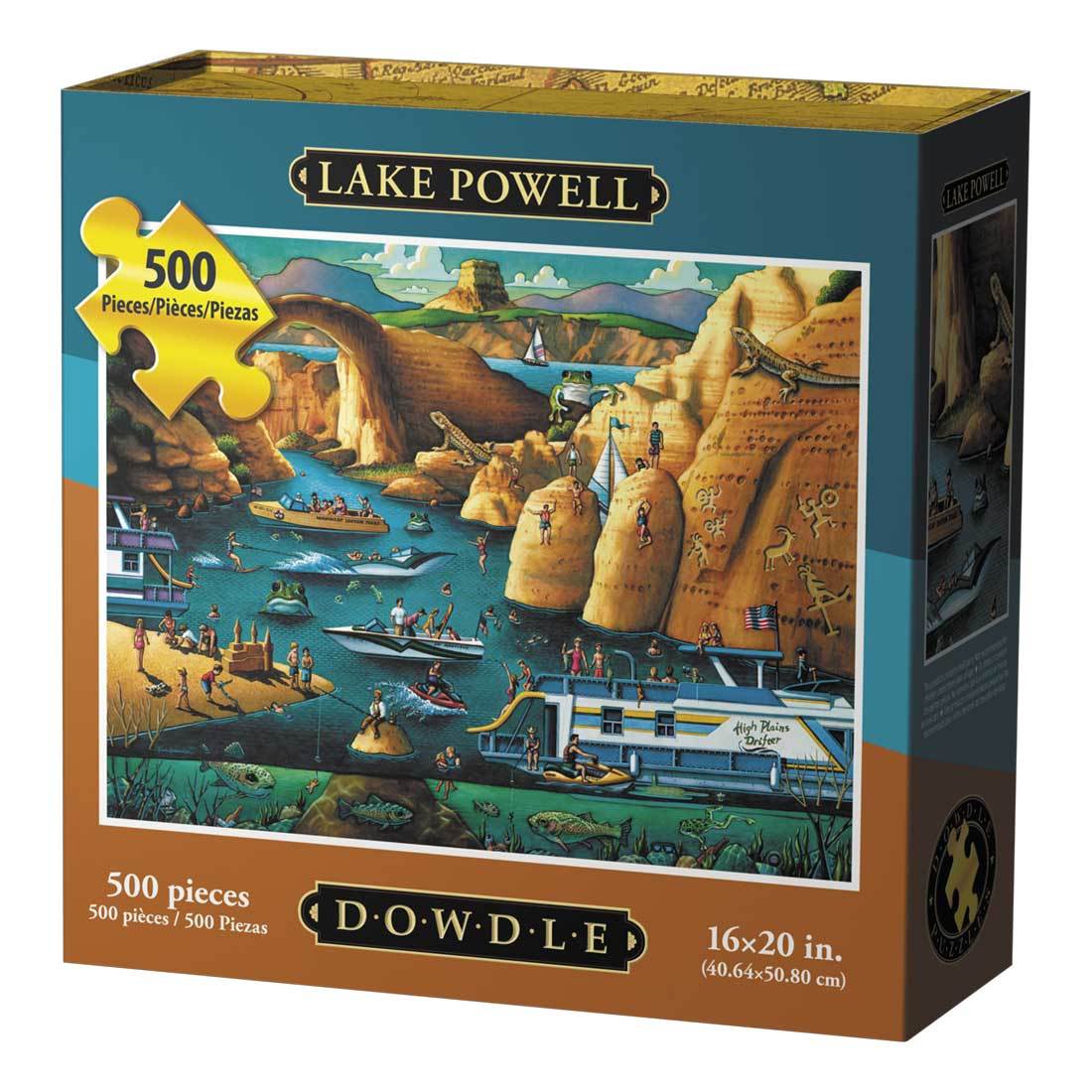 00024 16 X 20 In. Lake Powell Jigsaw Puzzle - 500 Piece