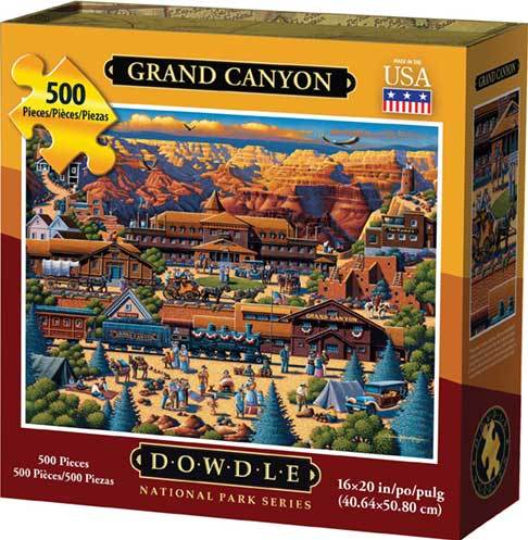 00103 16 X 20 In. Grand Canyon Jigsaw Puzzle - 500 Piece