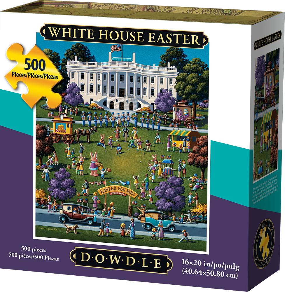 00109 16 X 20 In. White House Easter Jigsaw Puzzle - 500 Piece