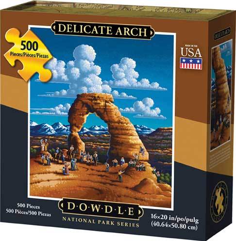 00114 16 X 20 In. Delicate Arch Jigsaw Puzzle - 500 Piece