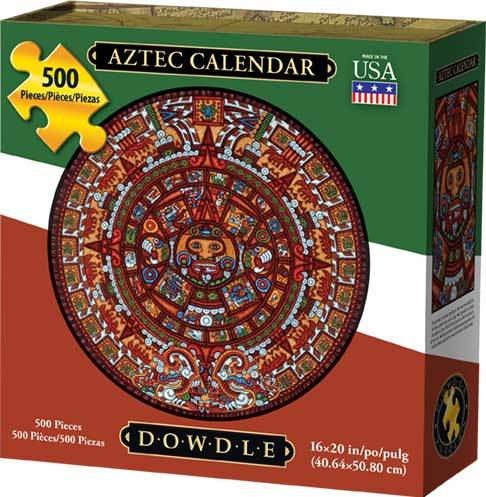 00117 16 X 20 In. Aztec Calendar Jigsaw Puzzle - 500 Piece