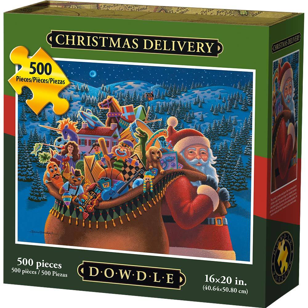 00182 16 X 20 In. Christmas Delivery Jigsaw Puzzle - 500 Piece