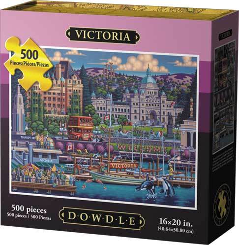 00199 16 X 20 In. Victoria Jigsaw Puzzle - 500 Piece