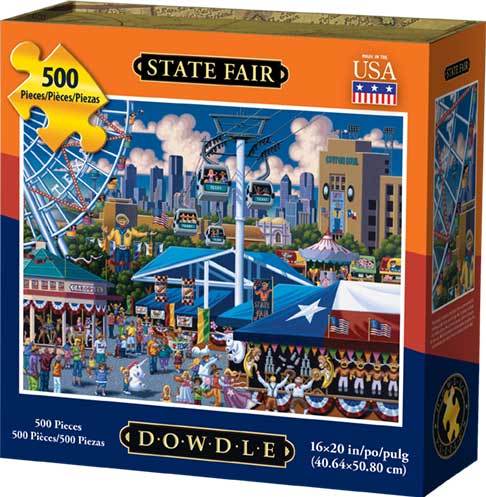 00201 16 X 20 In. State Fair Jigsaw Puzzle - 500 Piece