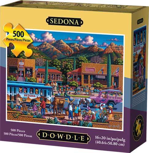 00202 16 X 20 In. Sedona Jigsaw Puzzle - 500 Piece