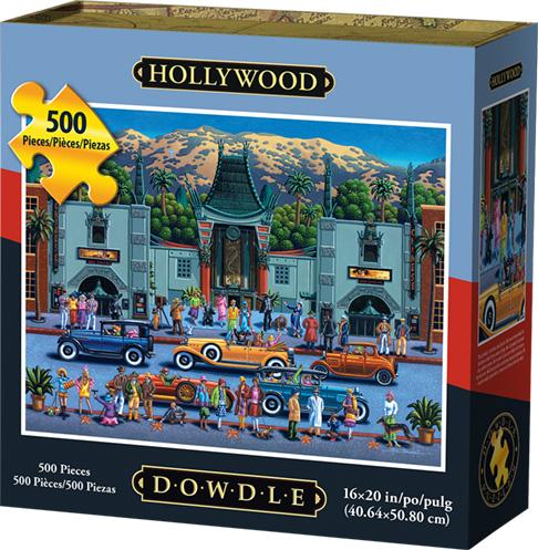 00215 16 X 20 In. Hollywood Jigsaw Puzzle - 500 Piece