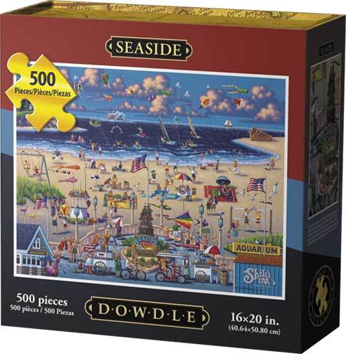 00216 16 X 20 In. Seaside Jigsaw Puzzle - 500 Piece