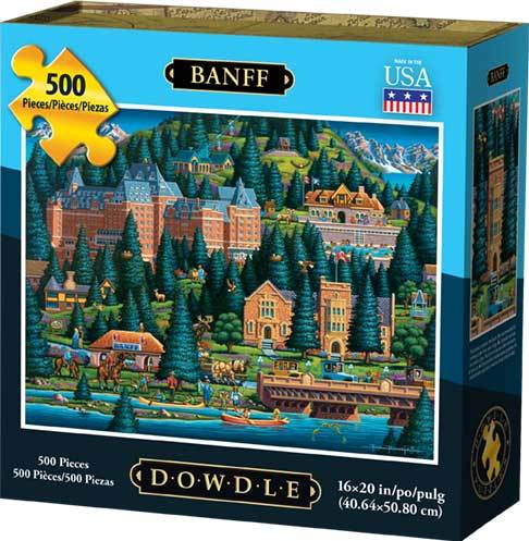 00219 16 X 20 In. Banff Jigsaw Puzzle - 500 Piece