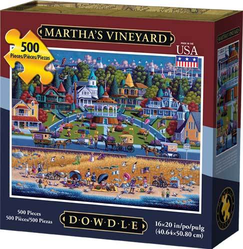00225 16 X 20 In. Marthas Vineyard Jigsaw Puzzle - 500 Piece