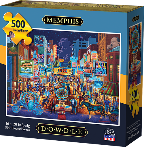 00227 16 X 20 In. Memphis Jigsaw Puzzle - 500 Piece