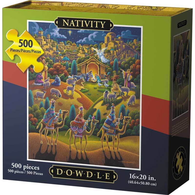 00238 16 X 20 In. Nativity Jigsaw Puzzle - 500 Piece