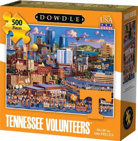 00242 16 X 20 In. Tennessee Volunteers Jigsaw Puzzle - 500 Piece