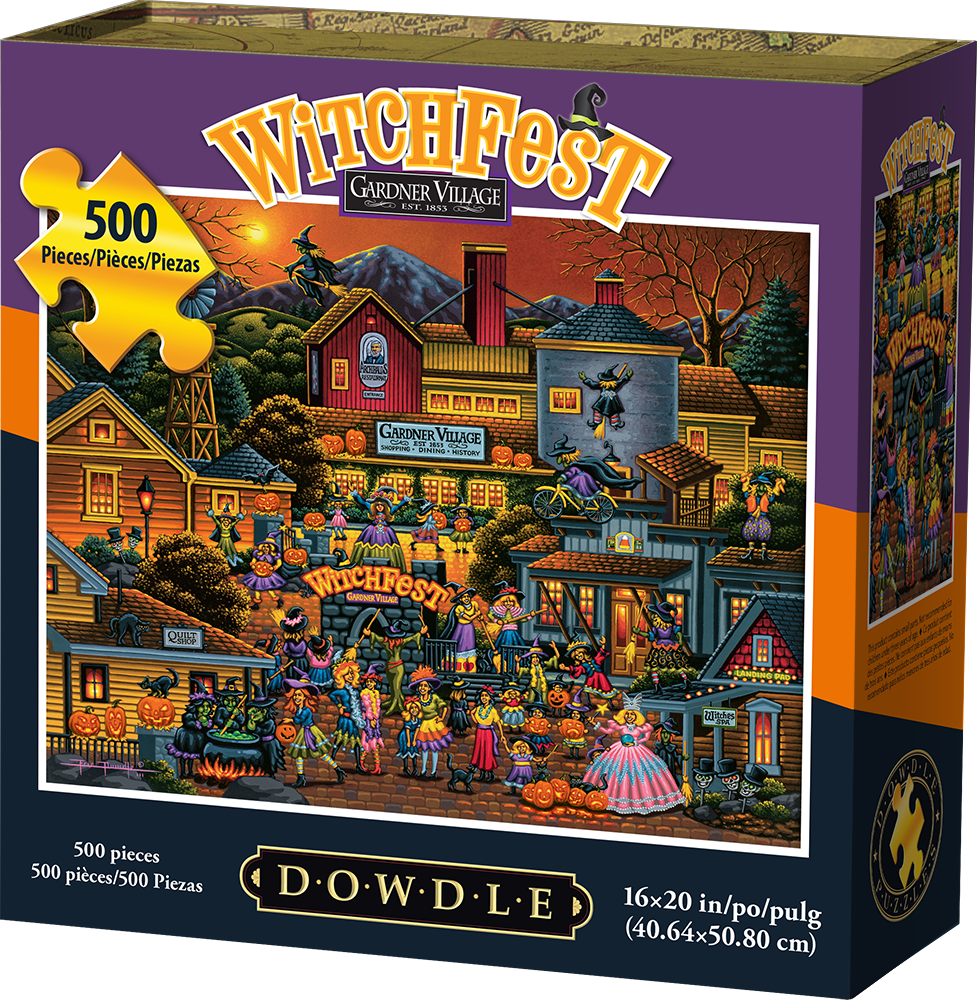 00249 16 X 20 In. Witchfest Jigsaw Puzzle - 500 Piece