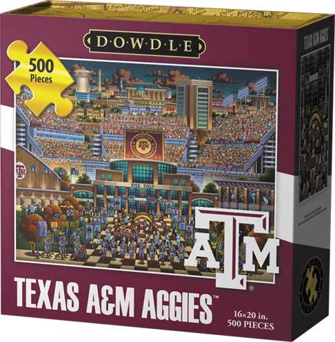 00250 16 X 20 In. Texas A&m Aggies Jigsaw Puzzle - 500 Piece