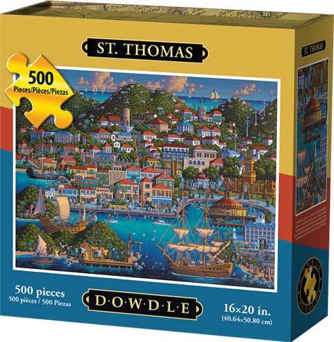 00310 16 X 20 In. St. Thomas Jigsaw Puzzle - 500 Piece
