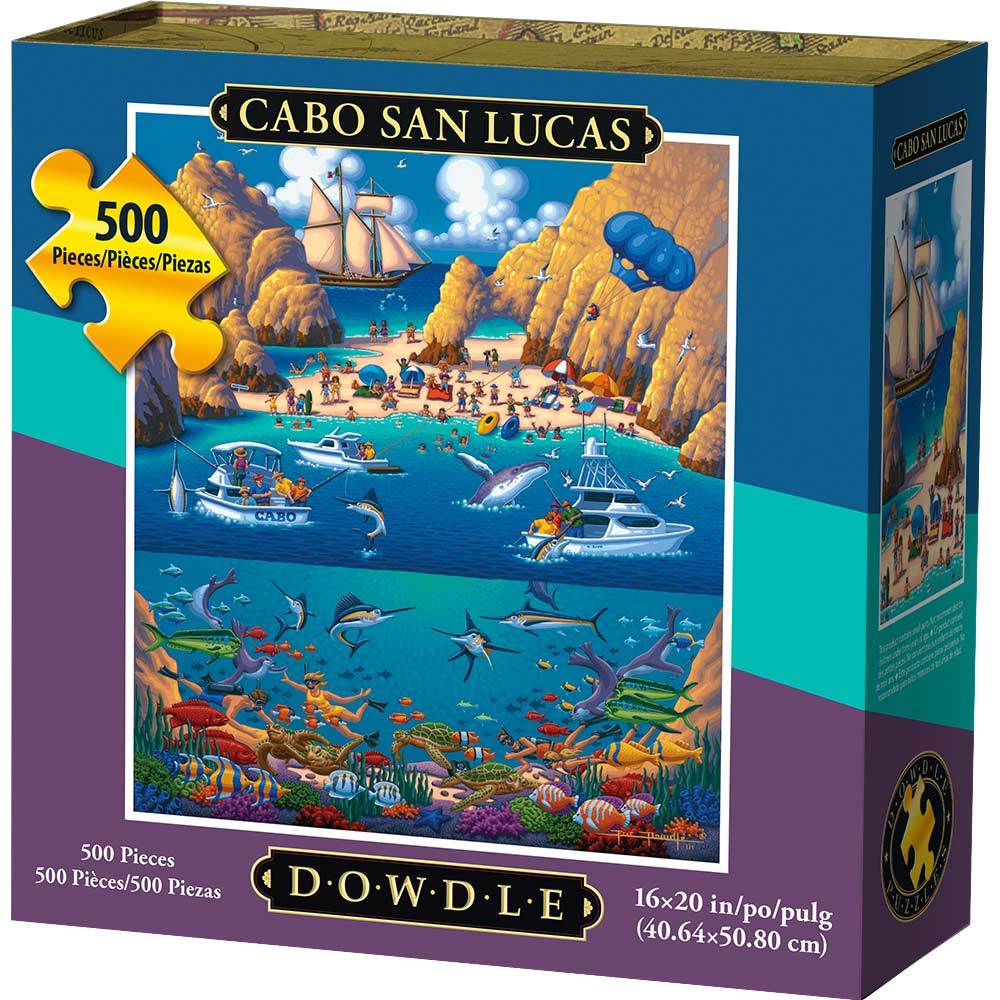 00313 16 X 20 In. Cabo San Lucas Jigsaw Puzzle - 500 Piece