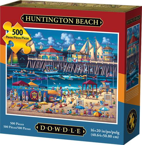 00315 16 X 20 In. Huntington Beach Jigsaw Puzzle - 500 Piece