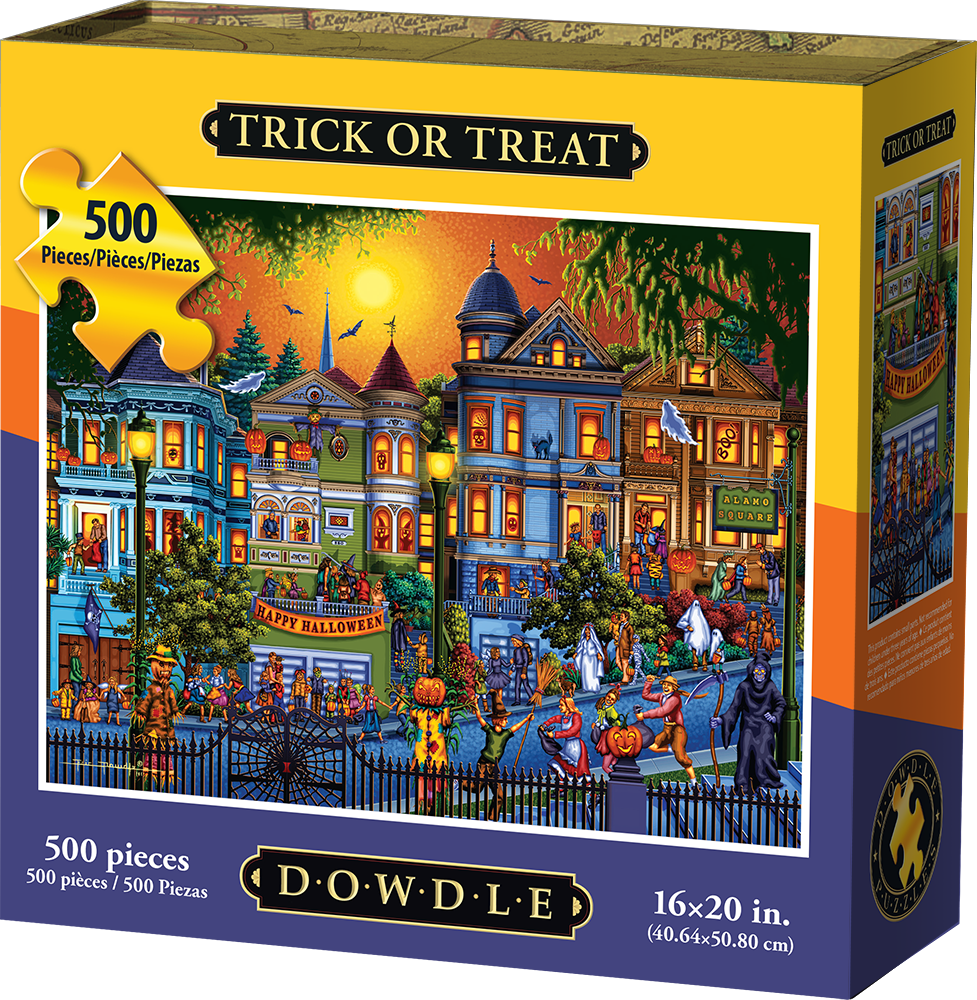 00319 16 X 20 In. Trick Or Treat Jigsaw Puzzle - 500 Piece