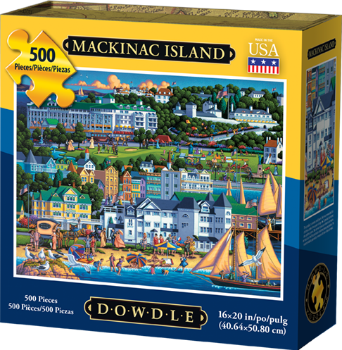 00323 16 X 20 In. Mackinac Island Jigsaw Puzzle - 500 Piece