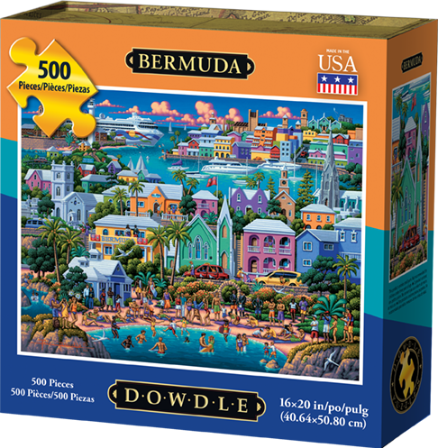 00339 16 X 20 In. Bermuda Jigsaw Puzzle - 500 Piece
