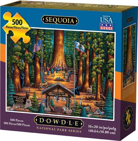 00344 16 X 20 In. Sequoia National Park Jigsaw Puzzle - 500 Piece