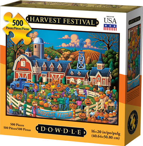 00371 16 X 20 In. Harvest Festival Jigsaw Puzzle - 500 Piece