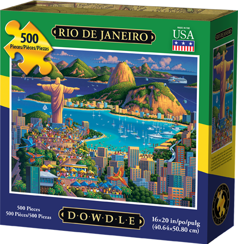 00373 16 X 20 In. Rio De Janeiro Jigsaw Puzzle - 500 Piece