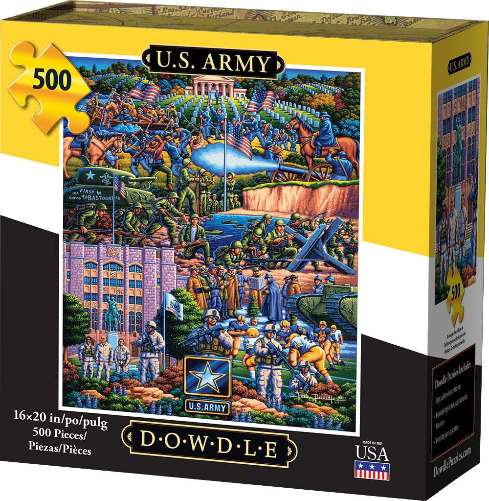 00428 16 X 20 In. U.s. Army Jigsaw Puzzle - 500 Piece