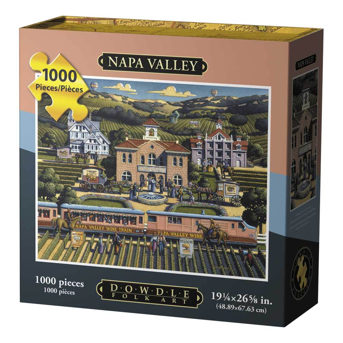 10092 19.25 X 26.6 In. Napa Valley Jigsaw Puzzle - 1000 Piece