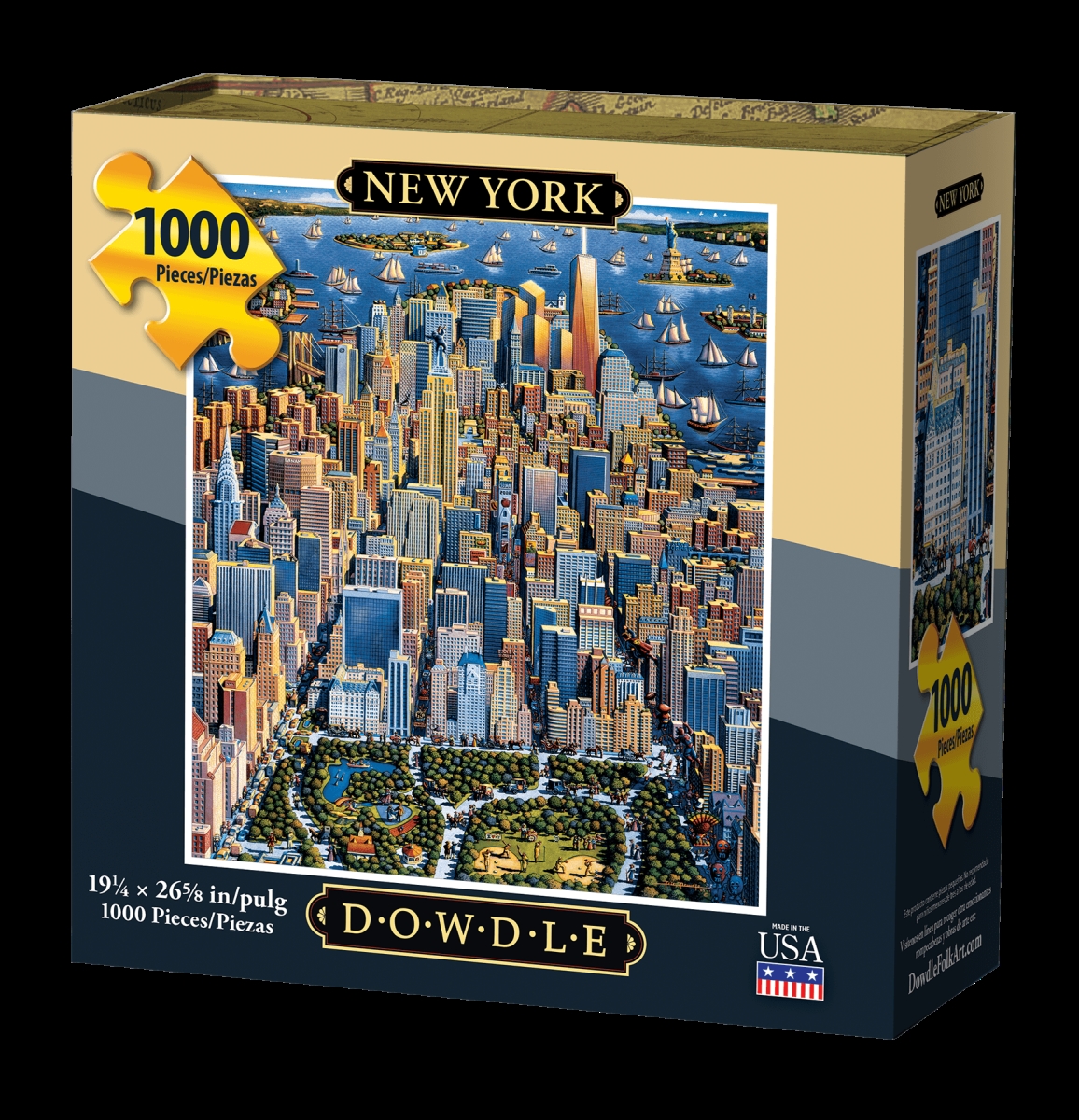 10093 19.25 X 26.6 In. New York Jigsaw Puzzle - 1000 Piece