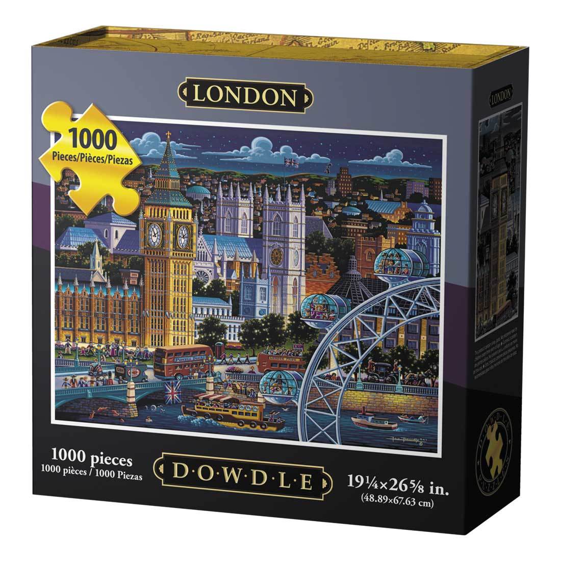 10116 19.25 X 26.6 In. London Jigsaw Puzzle - 1000 Piece