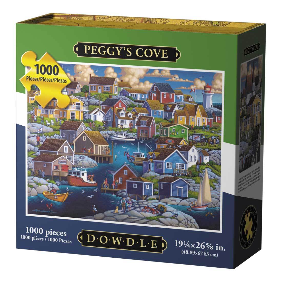 10274 19.25 X 26.6 In. Peggys Cove Jigsaw Puzzle - 1000 Piece