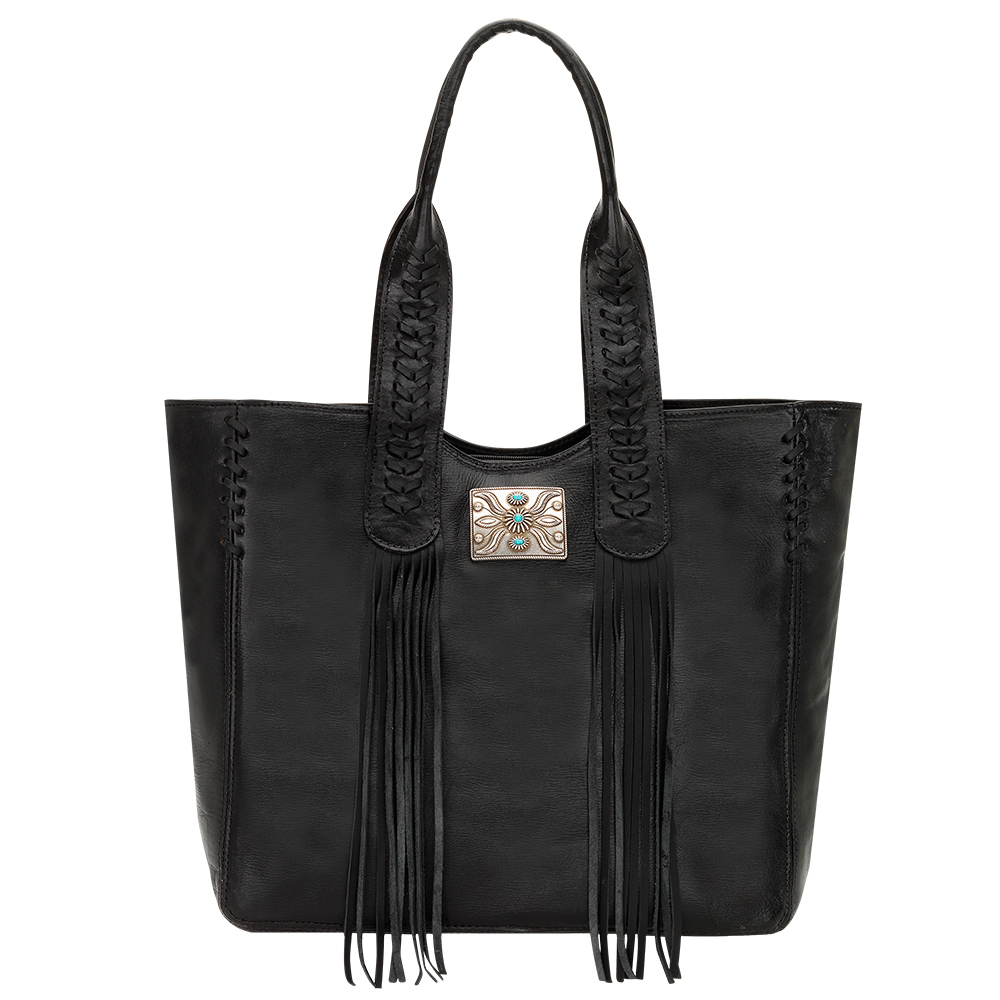 5920915 Mohave Canyon Large Zip Top Tote, Black