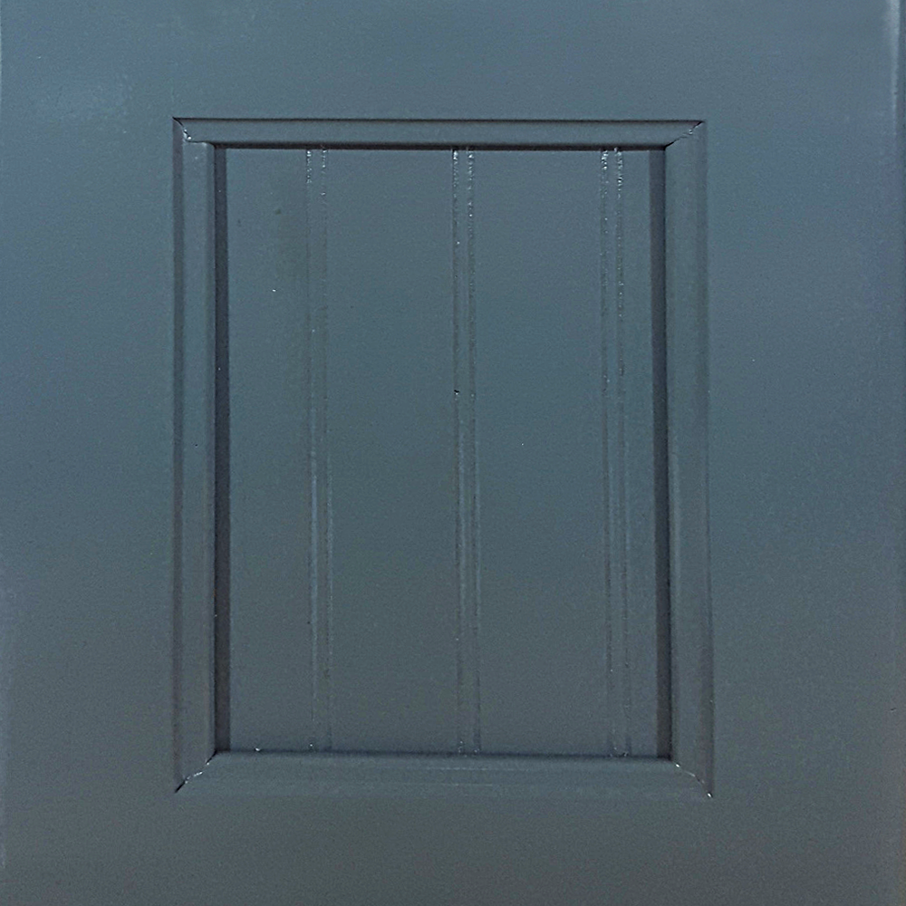 95789db Poplar Single-door Pantry, Dark Blue