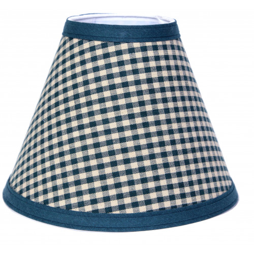 7 X 16 In. Lamp Shade, Berryvine Green Check