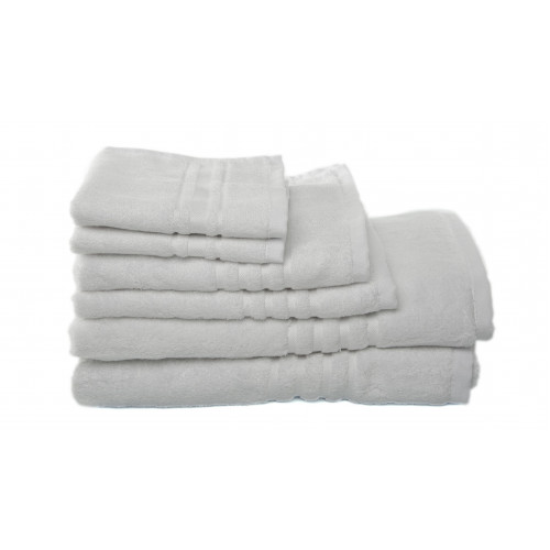 13 X 13 In. Bamboo Bath Towel, White