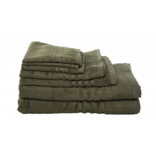 Ag-95330-13x13 13 X 13 In. Bamboo Bath Towel, Olive Green