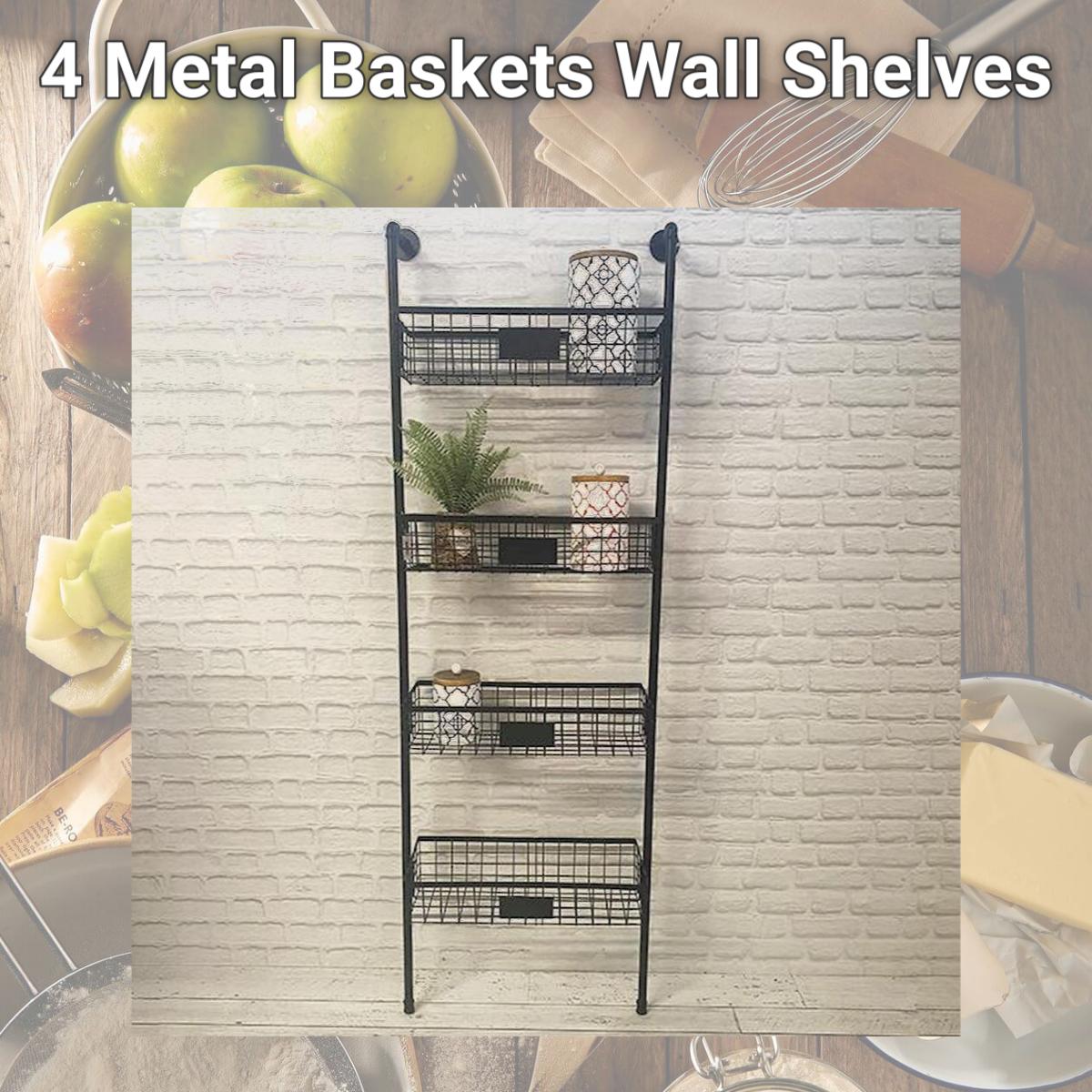 Picture of Forpost FP-WEN-65324 4 Metal Baskets Wall Shelves