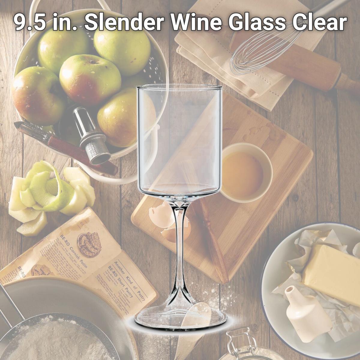 Picture of Abbott Collection AB-27-TAYLOR-GOB 9.5 in. Slender Wine Glass, Clear