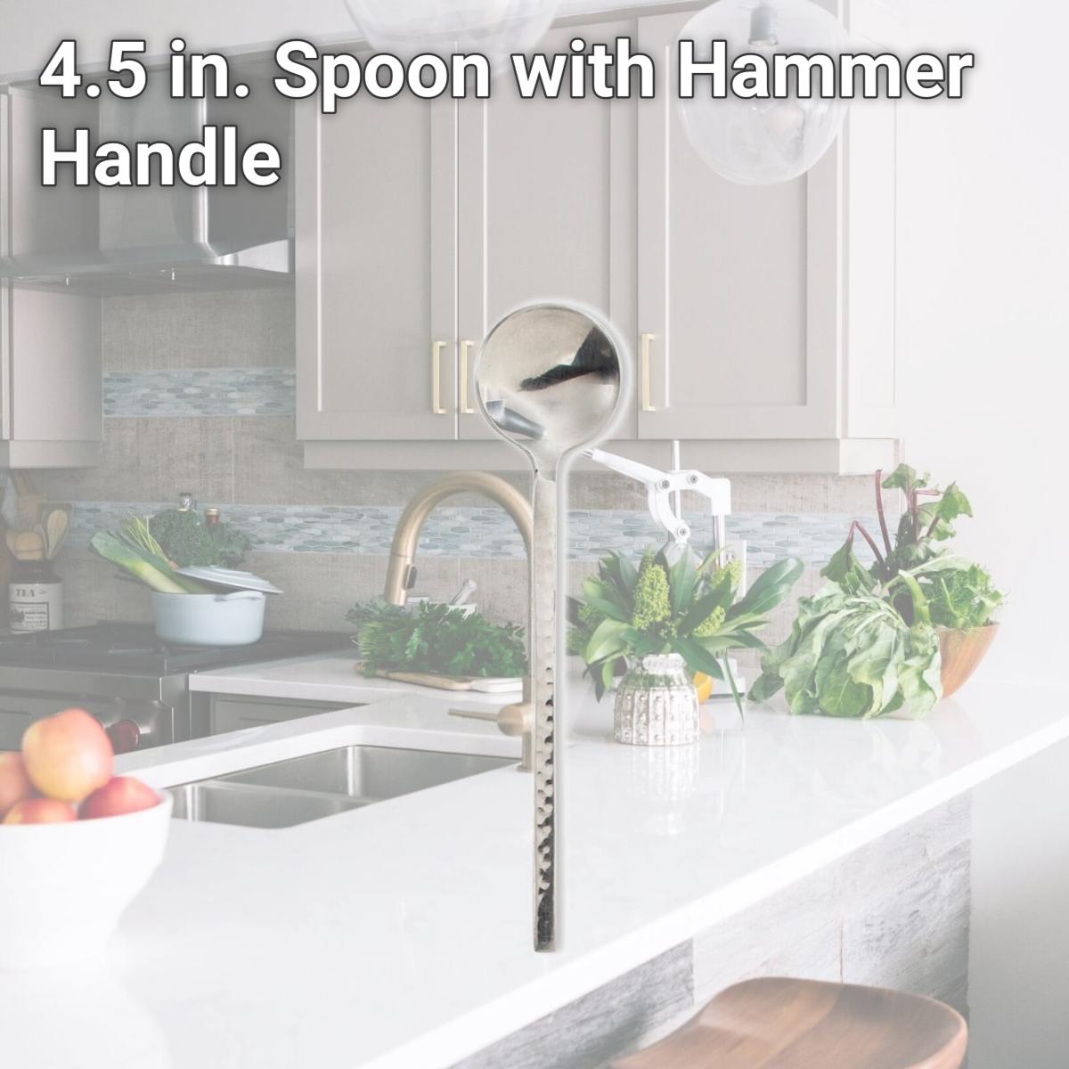 Picture of Abbott Collection AB-36-HAMMER-SPOON 4.5 in. Spoon with Hammer Handle